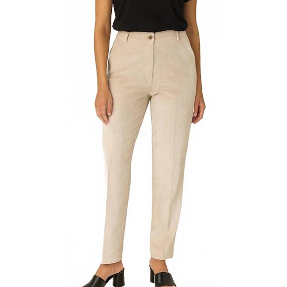 NEW VILAGALLO women's ribbed pant in cream